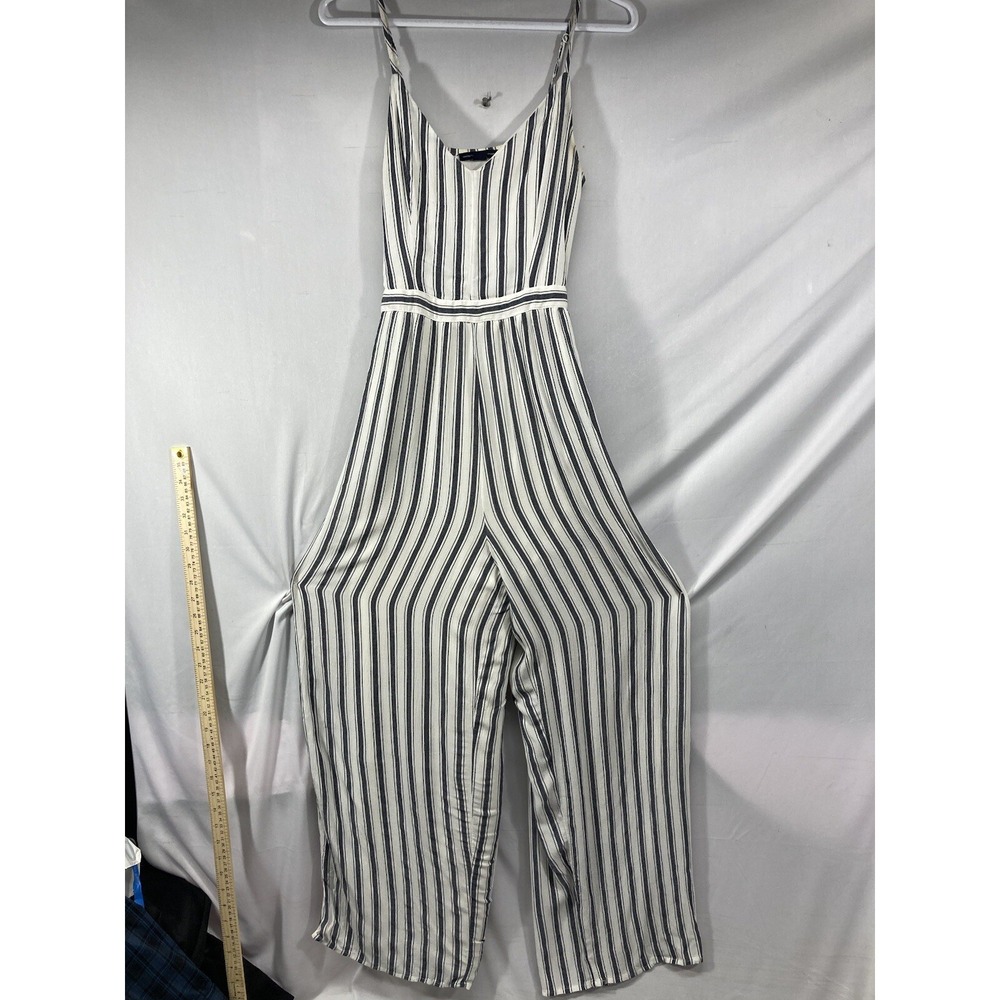 Vtg American Eagle wide Leg Small Romper Spaghetti Strap V Neck Boho Style